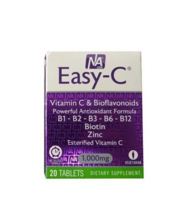 Natrol Easy-c 1000 mg 20 Tablets