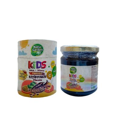 Natur Garden Kids Cocoa + Vitamin Ginger Carob Paste 240 gr - Buy Online on GoSupps.com