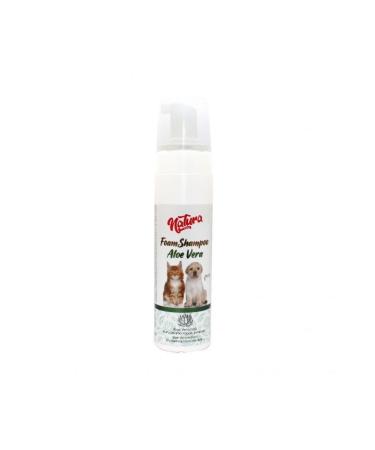 Natura Cat Dog Foam Shampoo Aloe Vera 200 ml