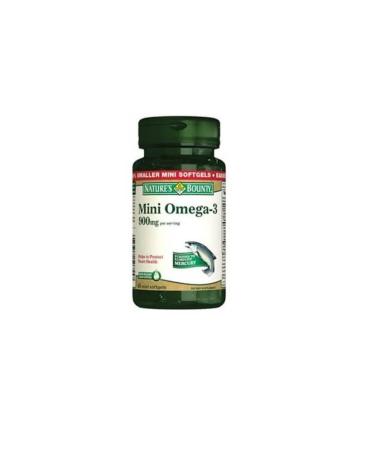 Nature's Bounty Mini Omega 3 900 Mg 60 Mini Softgel