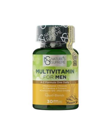Nature's Supreme Multivitamin For Men 30 Capsules