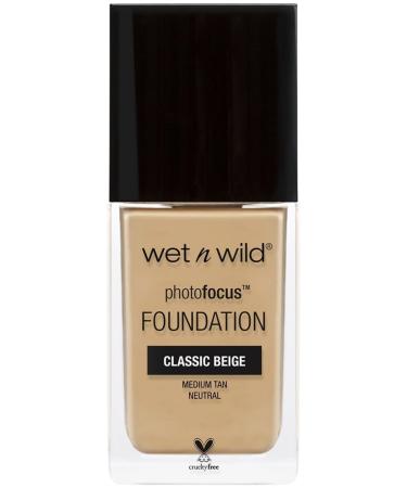 WET N WILD Photo Focus Foundation Foundation Classic Beige E371c