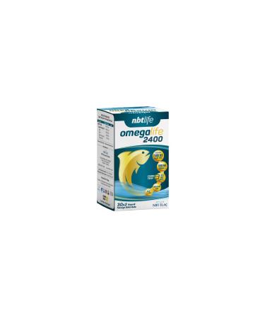 NBT Life Omegalife 2400 Fish Oil Supplementary Food 30x2 Capsules