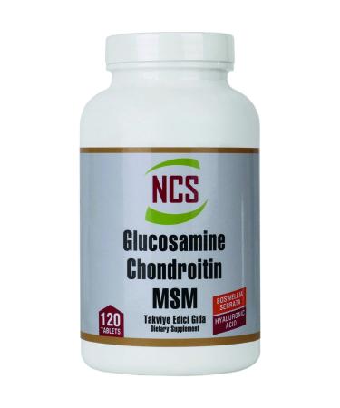 Ncs Glucosamine 120 Tablets Chondroitin Msm Hyaluronic Acid