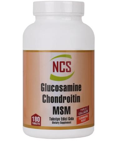 Ncs Glucosamine Chondroitin 180 Tablets Msm Turmeric