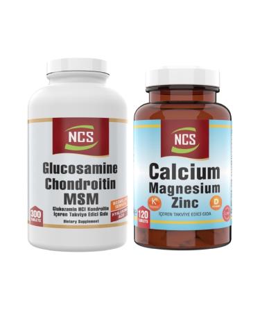 Ncs Glucosamine Chondroitin Msm 300 Tablets Calcium 120 Tablets