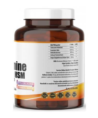 Ncs Glucosamine Chondroitin Msm Collagen Turmeric 120 Tablets Pill Box - Buy Online on GoSupps.com