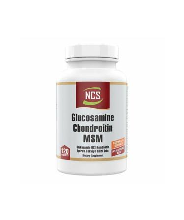 Ncs Glucosamine Chondroitin Msm Hyaluronic Acid 120 Tablets