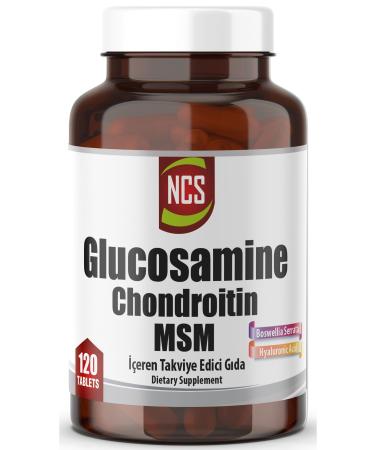 Ncs Glucosamine Chondroitin Msm Hyaluronic Acid Boswellia Serrata 120 Tablets