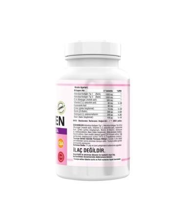 Ncs Type 1-3 Fish Collagen Cla Biotin 180 Tablets Zinc Collagen Hyaluronic Acid - Buy Online on GoSupps.com