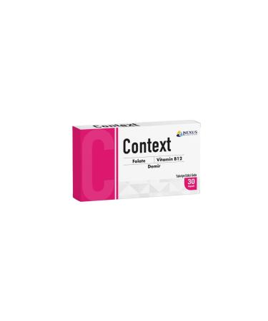 NEXUS Context Folic Acid & Vitamin B12 & Iron Vitamin - 30 Capsules - Buy Online on GoSupps.com