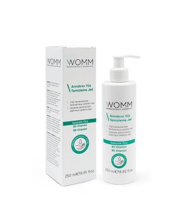 WOMM COSMETICS Womm Purifying Facial Cleansing Gel Pore Minimizer Moisturizer Brightener