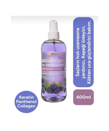 Woops Blackberry Vinegar & Hair Tonic 400 ml