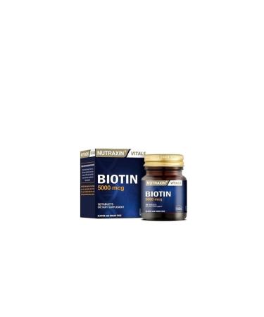 Nutraxin Biotin for Hair Health 30 Tablets