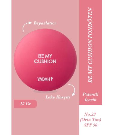 YADAH Be My Cushion Foundation No.23 (WHEAT SKIN) - Spf 50