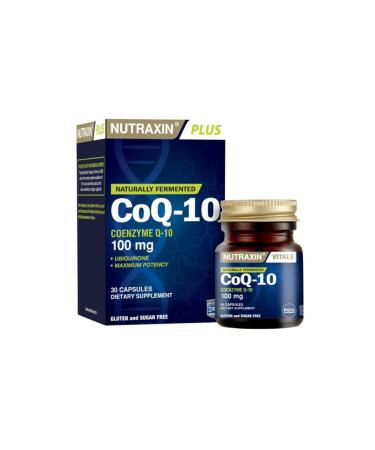 Nutraxin Coq-10 100 Mg 30 Capsules