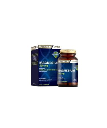 Nutraxin Magnesium Contributing to Normal Muscle Function 60 Tablets x3