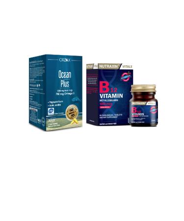 Nutraxin Hydrolyzed Collagen 1050 Mg 30 Tablets + Biotin 5000mcg 30 Tablets + Vitamin D3 120 tablets