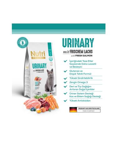 Nutri Feline Urinary Urinary System Support Dry Cat Food 2 kg