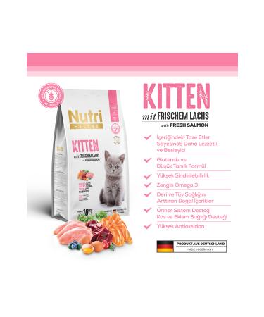 Nutri Feline Kidney Health Supporting Salmon Adult Cat Food 2 Kg