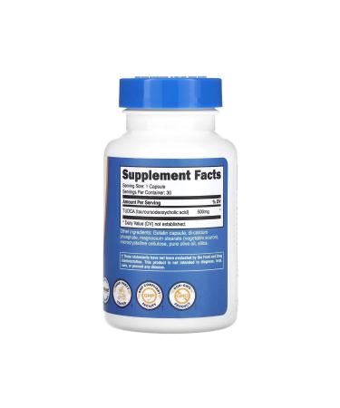 Nutricost Tudca 500 Mg 30 Capsules - Buy Online on GoSupps.com