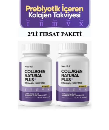 Nutriful Collagen Natural Plus 5 TYPE Collagen+Prebiotic 2 LI Opportunity Package