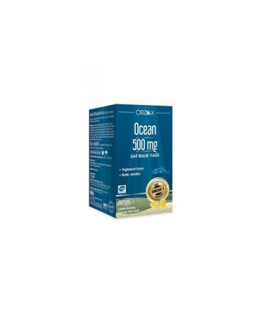 Ocean 500 mg 60 Capsules Pure Fish Oil