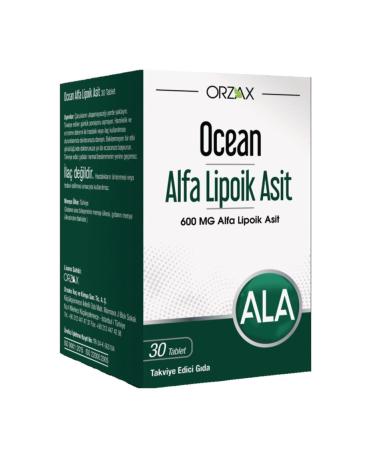 Ocean Alpha Lipoic Acid 600mg Capsule