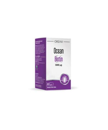 Ocean Ocean Biotin 5000 Mcg 60 Capsules