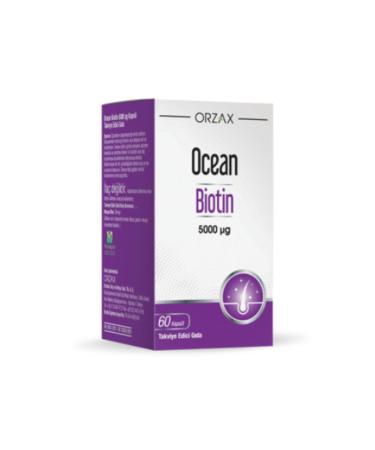 Ocean Biotin 5000ug 60 Capsules