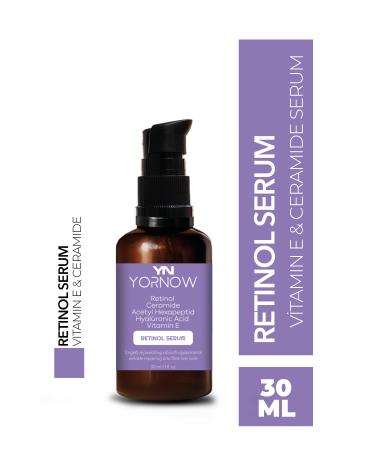 YORNOW Retinol Serum- Ceramide Vitamin E 30 Ml