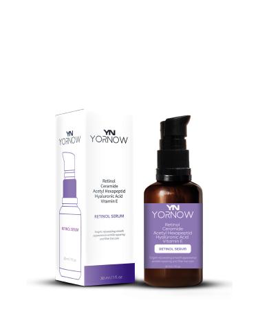 YORNOW Retinol Serum- Ceramide Vitamin E 30 Ml - Buy Online on GoSupps.com