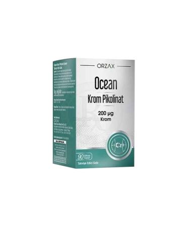 Ocean Chromium Picolinate 90 Capsules 20 Mcg Food Supplement
