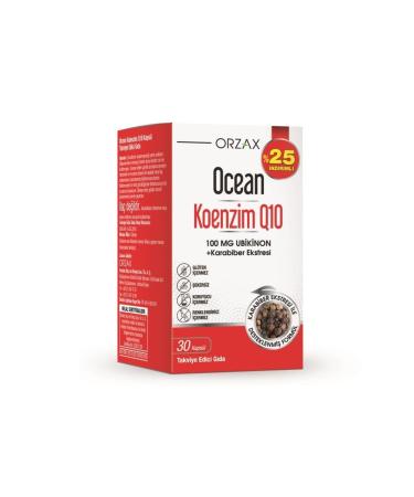 Ocean Coenzyme Q10 + Black Pepper Extract 30 Capsules - % 8697595871485