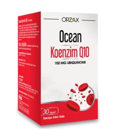 Ocean Ocean Coenzyme Q10 100mg 30 Capsules