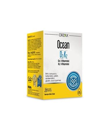 Ocean D3 K2 Drops (20 Ml)