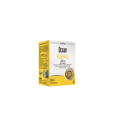 Ocean D3 Vitamin 400 Iu Spray 20 Ml