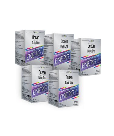 Ocean Daily One Energy 30 Tablets x 5 Pieces