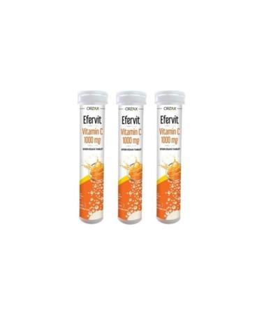 Ocean Efervit Vitamin C 1000mg 20 Tablets
