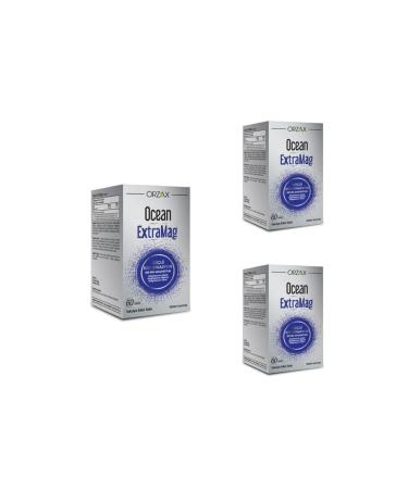 Ocean Extramag 60 Tablets X 3 Pieces