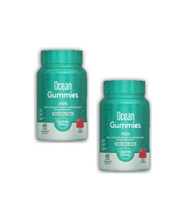 Ocean GUMMIES HSN 60 Pieces Chewable Gel Form X2