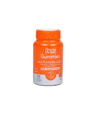 Ocean Gummies Multivimatimin Adult Food Supplement 60 Pieces Chewable Gel Form