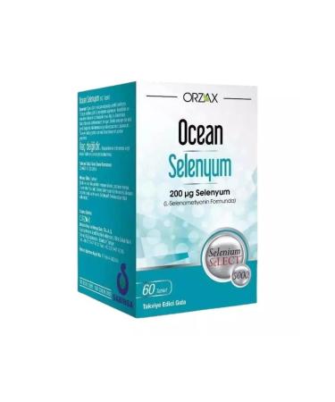 Ocean Selenium 200 Mcg 60 Tablets + Ocean Picozinc Zinc Picolinate 30 Capsules