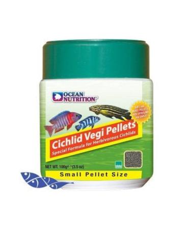 Ocean Nutrition Cichlid Vegi Pellets Medium 200gr (2.5mm)
