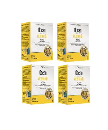 Ocean Vitamin D Support - Vitamin D3 400 Iu Spray 20 Ml + omega 3 1200 Mg 30 Capsules