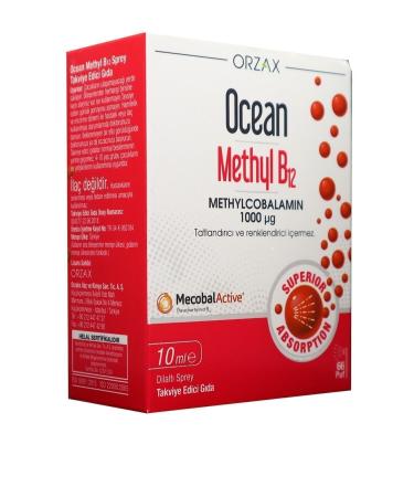 Ocean Ocean Methyl B12 1000 Mg 10 Ml Sublingual Spray / 66 Doses