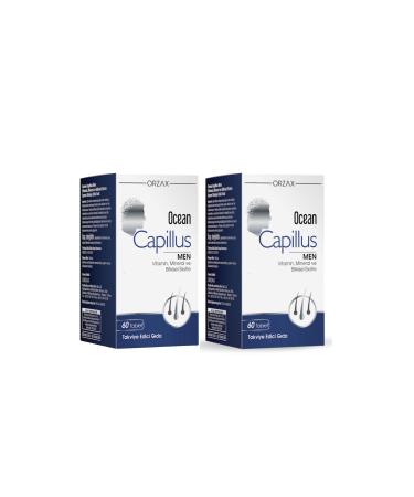 Ocean Orzax Capillus Men 60 Tablets 2 Pieces