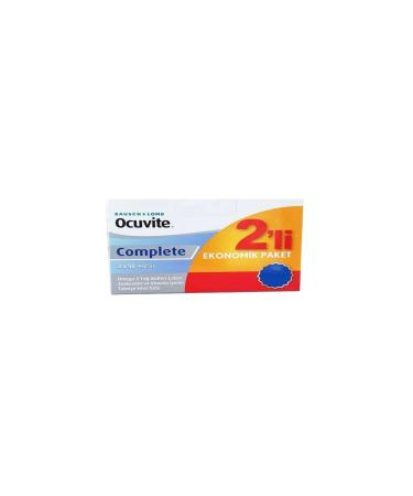 Ocuvite Complete Bausch & Lomb 60 Capsules Double Campaign