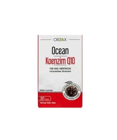 Ocean Orzax Ocean Coenzyme Q10 30 Capsules