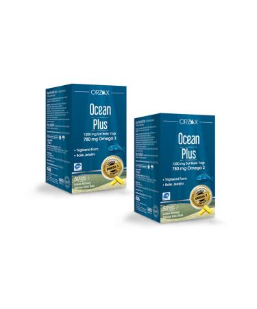 Ocean Plus 1200 G 50 Capsules X 2